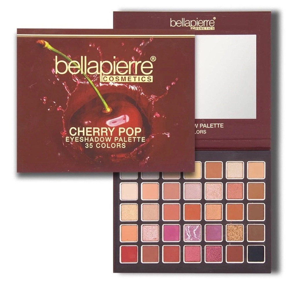 Bellapierre Cherry Pop Eyeshadow Makeup
Palette | 35 Colors - New In Box